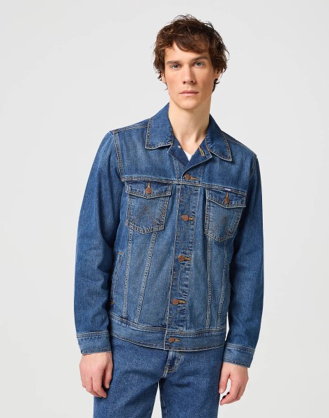 WRANGLER CLASSIC JACKET Jeansjacke mid stone W4481514V 112128892