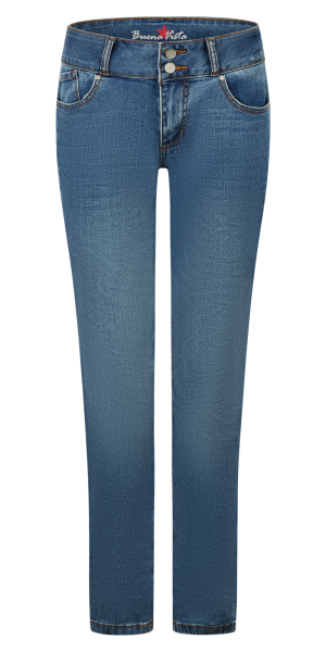 BUENA VISTA TUMMYLESS spring blue 2603 B5664 369.5111 - Stretch Denim