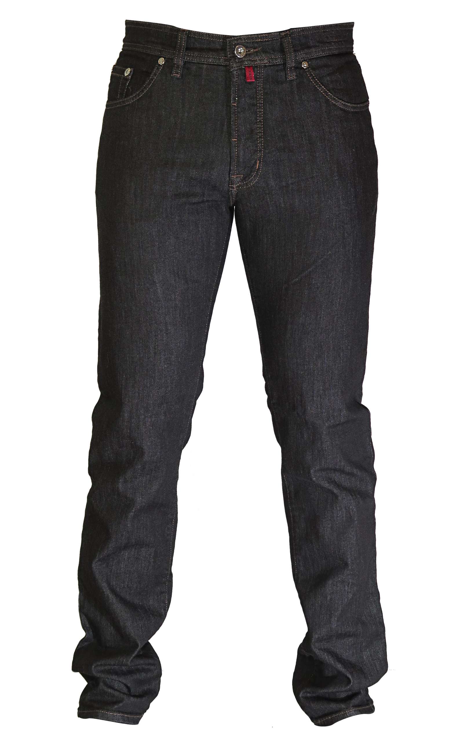 PIERRE CARDIN DEAUVILLE black denim rinse 3196 145.05 - Jeans 