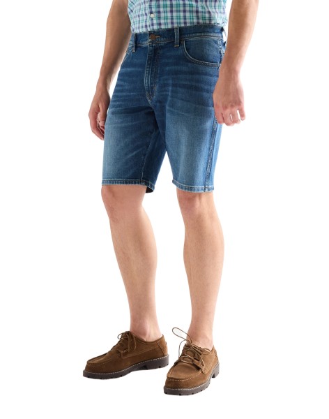 WRANGLER TEXAS SHORTS stormforge blue 112377789 - TOUGHLITE