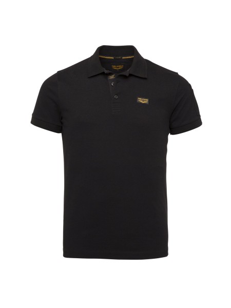 PME LEGEND POLOSHIRT black PPSS0000861-999 - STRETCH