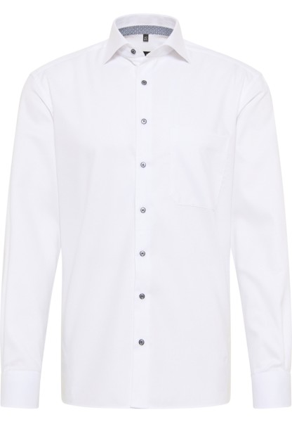 ETERNA COMFORT FIT Langarm Hemd weiss dobby 3324-00-E95K