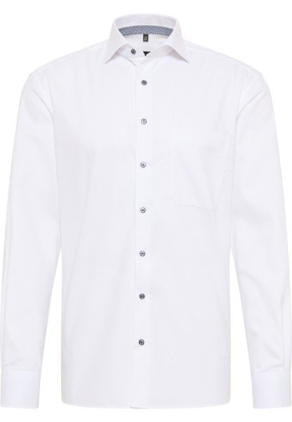 ETERNA COMFORT FIT Langarm Hemd weiss dobby 3324-00-E95K