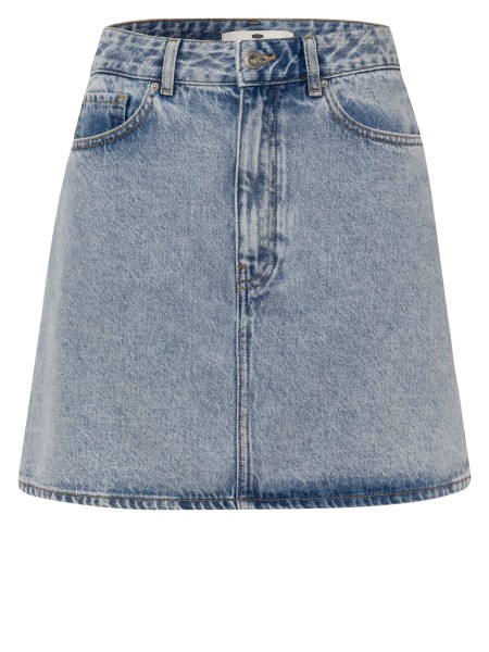 CROSS JEANS SKIRT Mini Rock A-Linien light blue B302-008