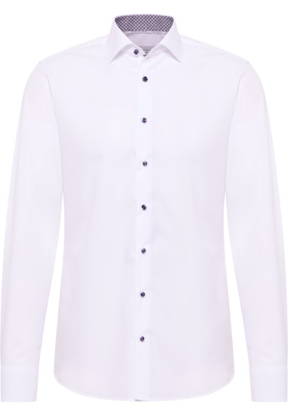 ETERNA SLIM FIT Langarm Hemd weiß popeline 1305-00-F140 - ORIGINAL SHIRT