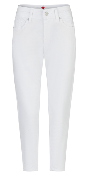 BUENA VISTA MALIBU-ZIP HIGH 7/8 white 888 B5979 4141.32 - Stretch Twill