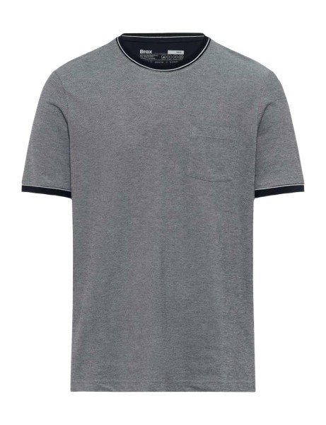 BRAX TED Kurzarm T-Shirt navy 70817200 26-4768-23