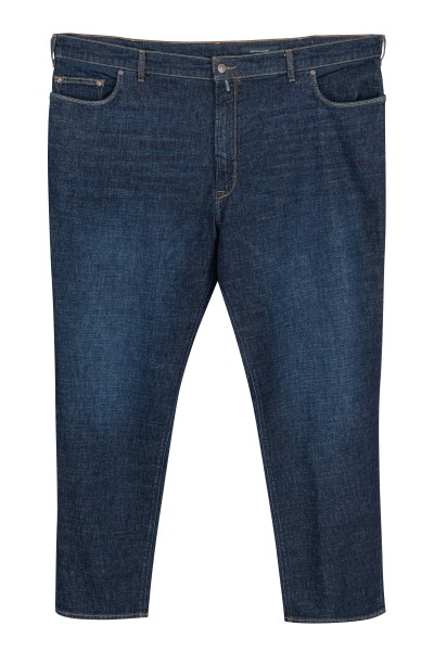 PIERRE CARDIN LYON dark blue used mustache 38506 7787.6816 - Übergrößen/Überlängen