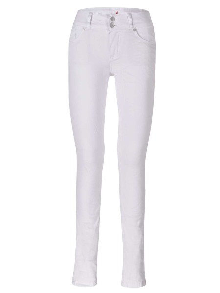 BUENA VISTA TUMMYLESS white 888 B5664 4003.032 - Stretch Twill