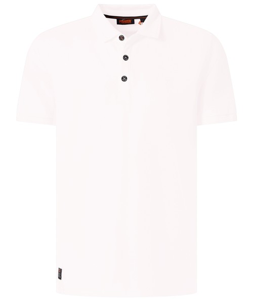 PIONEER POLO Kurzarm Poloshirt weiß 57006 2000.1010