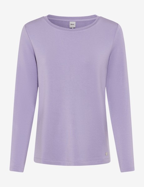 BRAX CARINA.L Langarm Shirt gentle lilac 90655500 37-4608-86