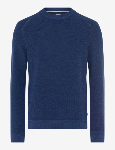 BRAX ROY Strickpullover Rundhals baltic 70129300 21-2007-25