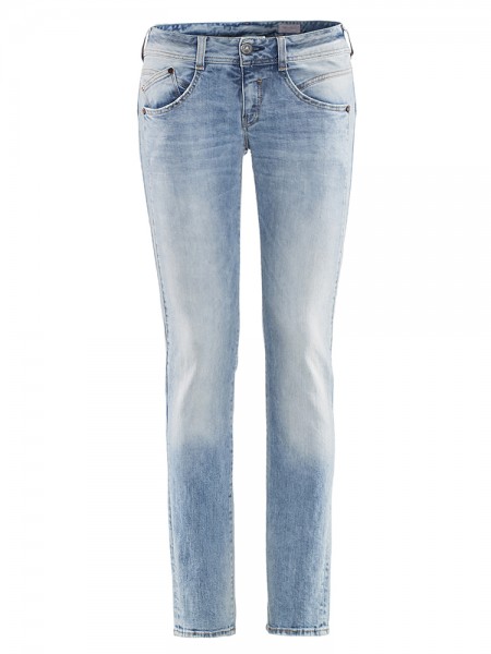 HERRLICHER GILA Slim Denim Gila Jeans | | 5606-D9661-021 Stretch crystal Herrlicher Jeans Jeans-Manufaktur Damen DENIM STRETCH | | 
