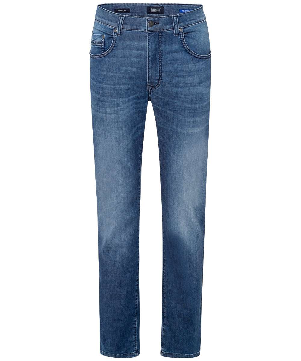 Jeans Pioneer Rando Megaflex W34 L34 – Blu, Seconda Scelta, Stretch, Regular - 5