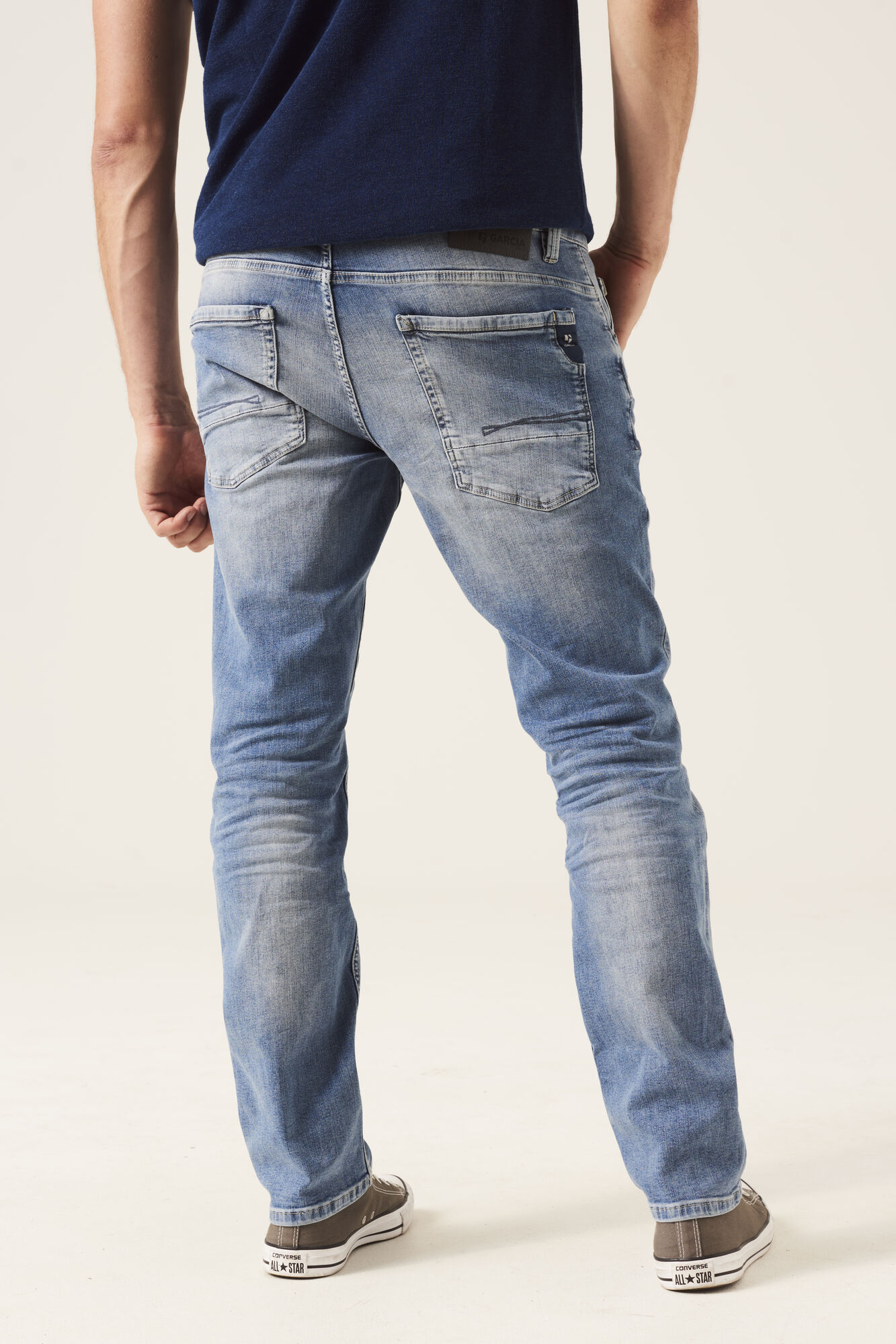 GARCIA Herren Jeans – Klassische Denim-Hose Aus Italienischer Fertigung
