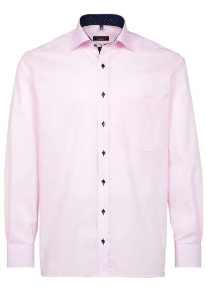 ETERNA COMFORT FIT Langarm Hemd rosa 8100-50-E137