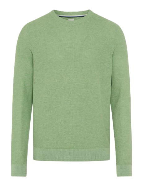 BRAX RICK Strickpullover Rundhals herb 70133300 70-0500-37