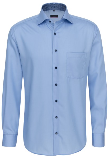 ETERNA MODERN FIT Langarm Hemd mittelblau 3921-12-X15K