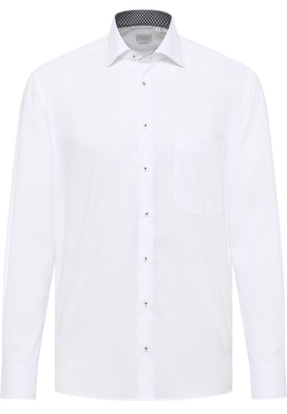 ETERNA COMFORT FIT Langarm Hemd weiß popeline 1282-00-E15K