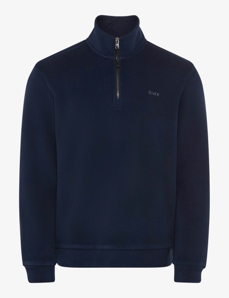 BRAX SION Langarm Pullover navy 70621700 27-6028-23 - WARM TEC