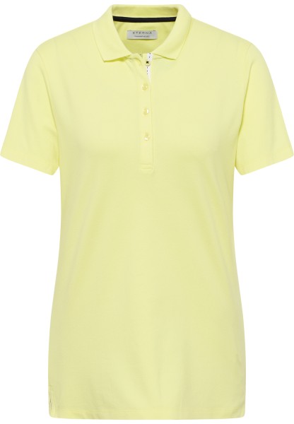 ETERNA REGULAR FIT Poloshirt hellgelb jersey 5536-71-H530