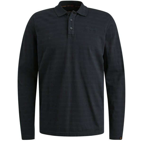 PME LEGEND Langarm Polohemd salute PPS2508807-5281