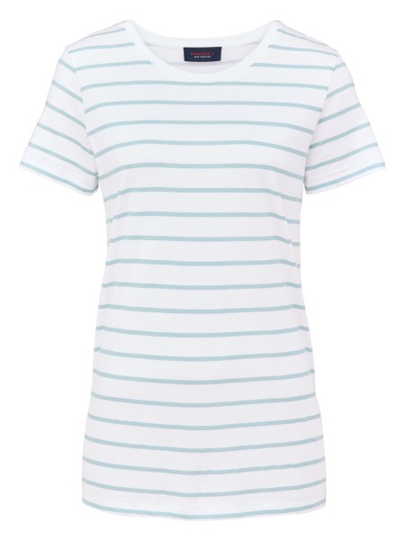 PADDOCKS T-SHIRT Kurzarm Rundhals Shirt powder green gestreift 36022 7501.1806