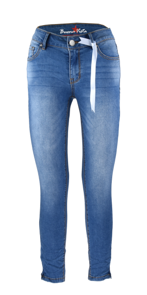 BUENA VISTA ITALY V 7/8 middle blue 2508 B5311 102.9035 - Cozy Denim