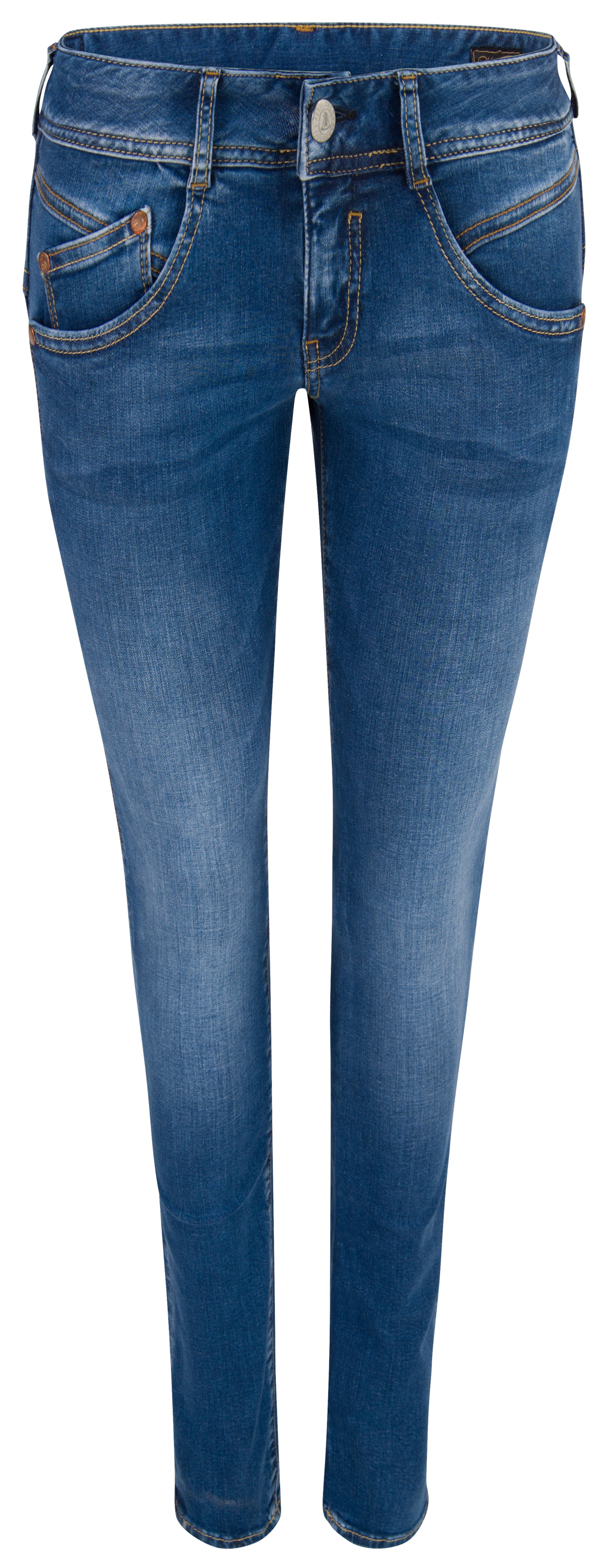HERRLICHER GILA | | Herrlicher | blue Damen Jeans Jeans-Manufaktur 5606-D9668-663 Gila | dazzling Denim STRETCH Slim | Jeans DENIM Powerstretch