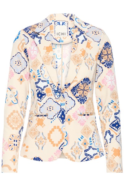 ICHI IHKATE BLAZER Damen graphic tile 20125625.900005486