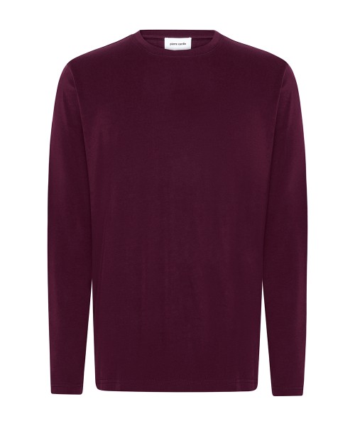 PIERRE CARDIN Longsleeve Shirt Rundhals winetasting 31050 3097.4313