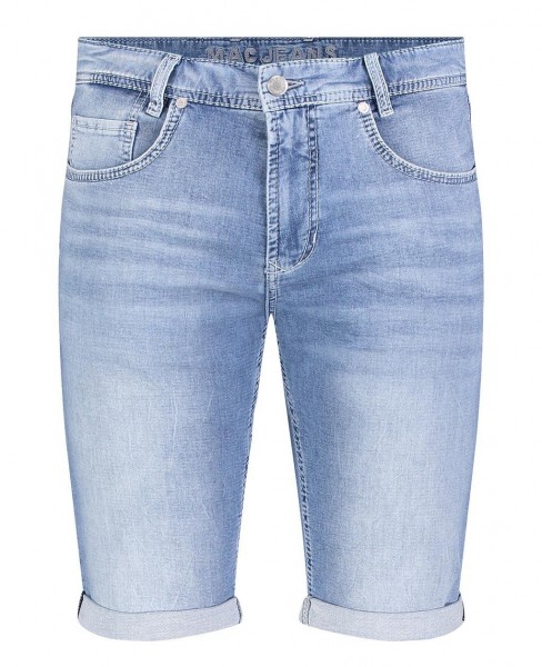 MAC JOG&#039;N BERMUDA light washed denim 0562-00-0994L-H230