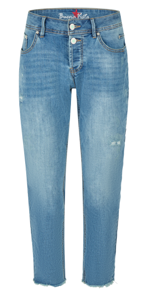 BUENA VISTA MALIBU TS 7/8 diamond denim 2604 B5927 369 D.8460 - Stretch Denim