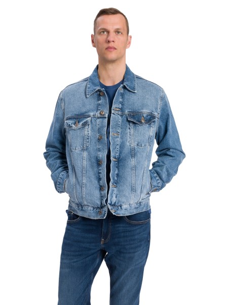 CROSS JEANS REGULAR JACKET light blue A320-008