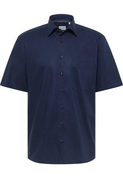 ETERNA COMFORT FIT Kurzarm Hemd marine popeline 1482-19-K181 - Dynamic Cotton