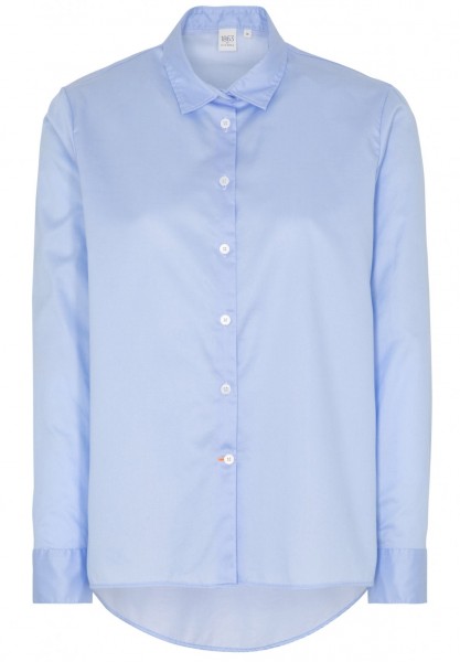 ETERNA PREMIUM CASUAL LUXURY Langarm Bluse hellblau 5850-10-DS90