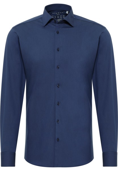 ETERNA SLIM FIT Performance Shirt Langarm Hemd marine 4194-19-F170