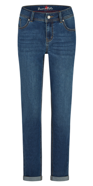 BUENA VISTA MALIBU-ZIP HIGH mid stone 2511 B5914 370.2519 - Stretch Denim