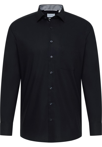 ETERNA MODERN FIT Langarm Hemd schwarz popeline 1305-39-X15K - ORIGINAL SHIRT