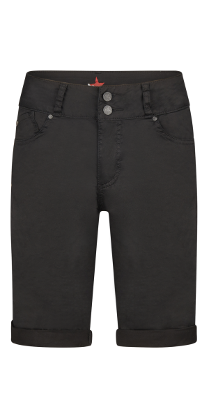 BUENA VISTA TUMMYLESS SHORT black 888 B5777 4003.014 - Stretch Twill