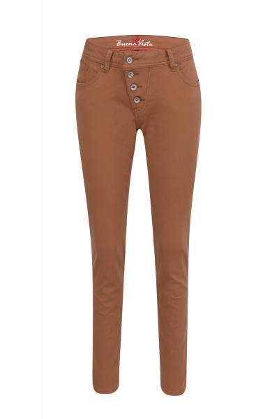 BUENA VISTA MALIBU cognac 2109 J5001 4141.2638 - Stretch Twill