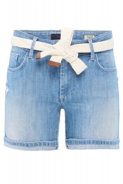 SALSA JEANS WONDER PUSH UP SHORTS light blue used 123352.8502 | Wonder Push  Up | Salsa Jeans | Damen Jeans | Jeans-Manufaktur