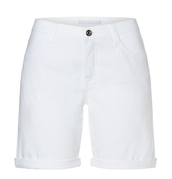 MAC SHORTY white denim 2387-90-0344 D010 - ULTRALIGHT DENIM
