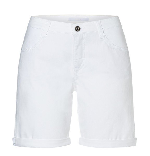 MAC SHORTY white denim 2387-90-0344 D010 - ULTRALIGHT DENIM