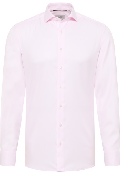 ETERNA SLIM FIT COVER SHIRT Langarm Hemd rosa twill 8817-50-F182