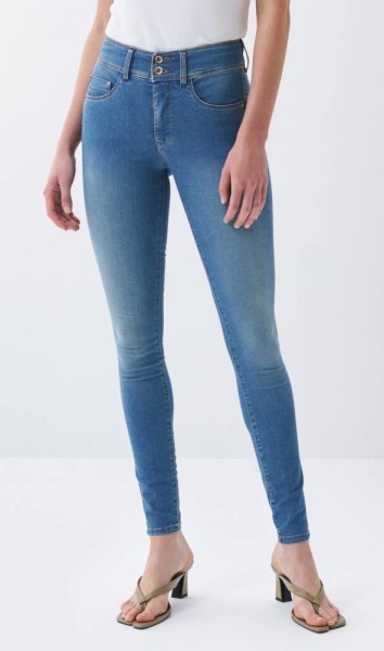 SALSA JEANS SECRET PUSH IN mid blue 125982.8506