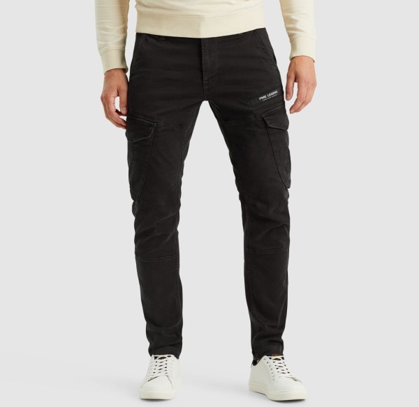 PME LEGEND NORDROP CARGO washed black denim PTR2409741-WBD