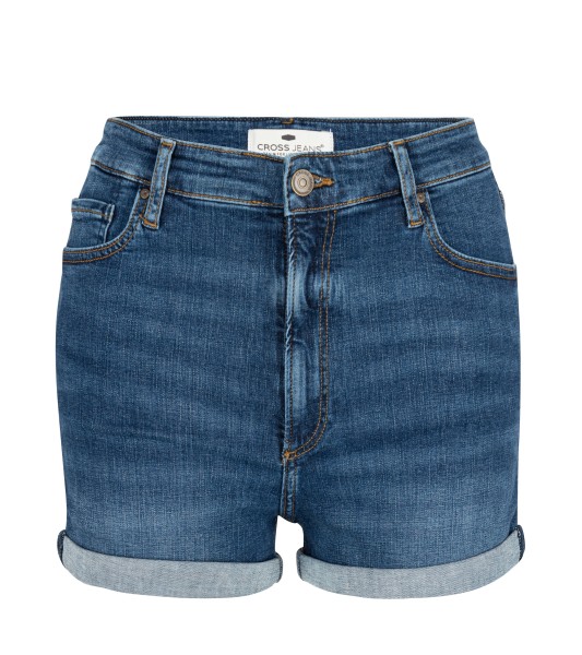 CROSS JEANS SHORT dark mid blue A610-006