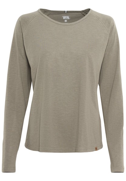 CAMEL ACTIVE LANGARMSHIRT Sweatshirt light khaki 309302 9T69.31