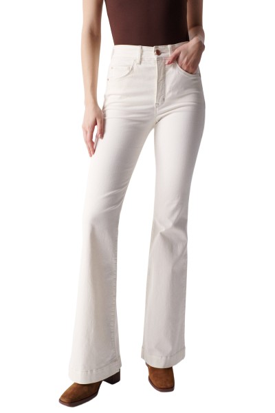 SALSA JEANS FAITH PUSH IN pearl 21004233.010 - FLARE
